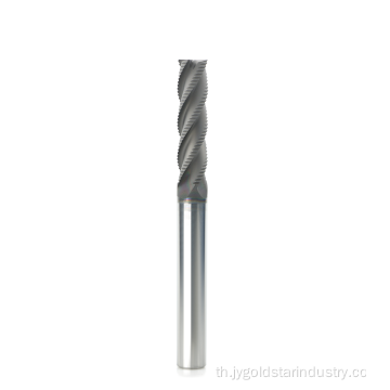 ประสิทธิภาพสูง CVD Diamond Coated Roughing Roughing Endmill Cutting